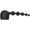 Kulki analne Kink by Doc Johnson Silicone Wand Attachment (czarne) Kulki analne Kink by Doc Johnson Silicone Wand Attachment (czarne)